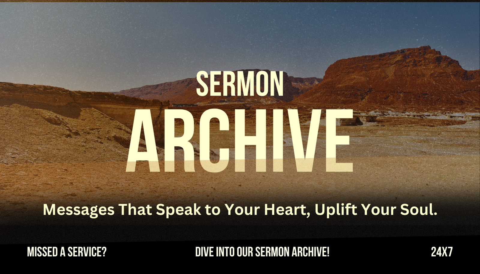 Sermon Archive